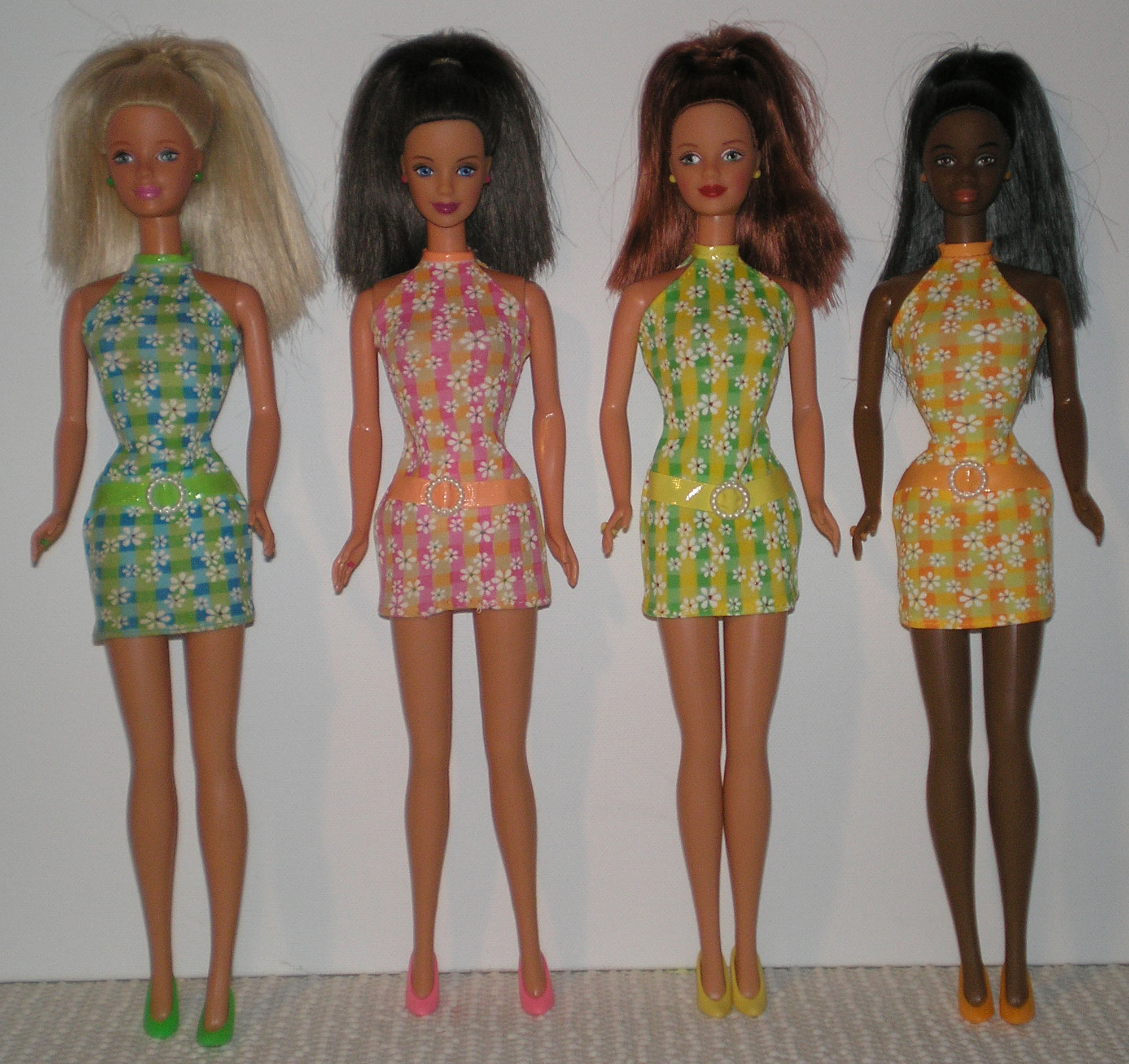 pretty in plaid barbie